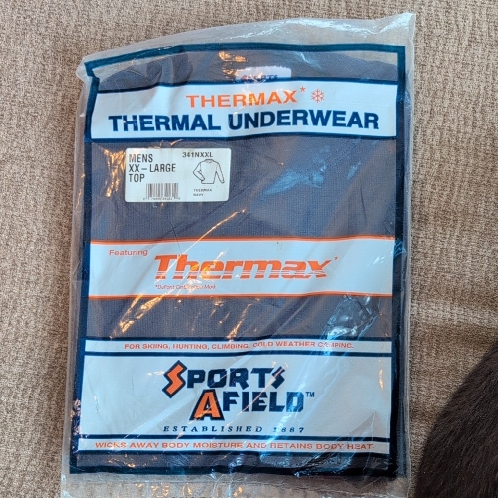 Sports Afield Thermax Thermal Underwear Top
